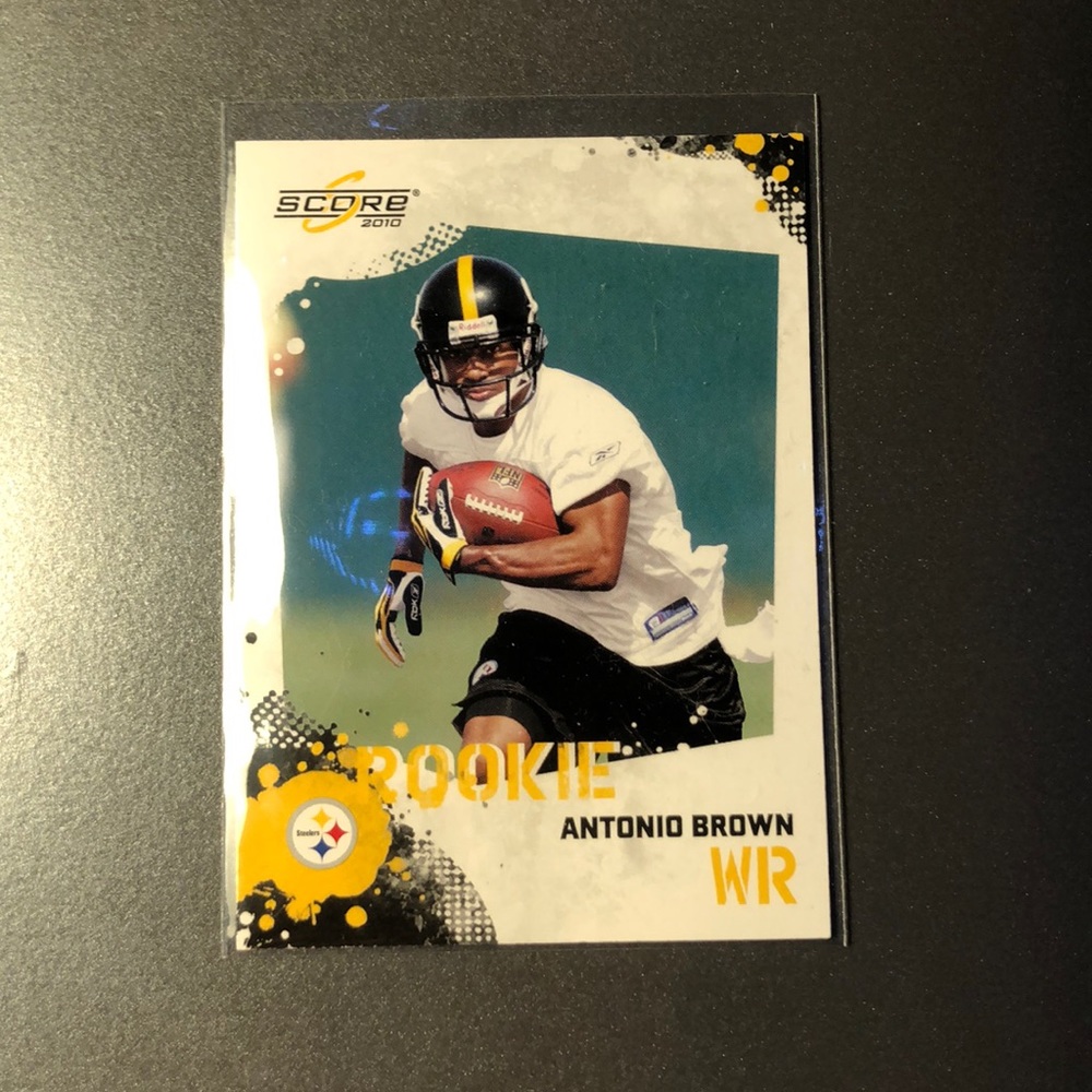 Score 2010 rookie Antonio Brown # 307